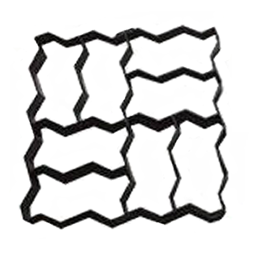 Interlocking Brick Plastic Mold