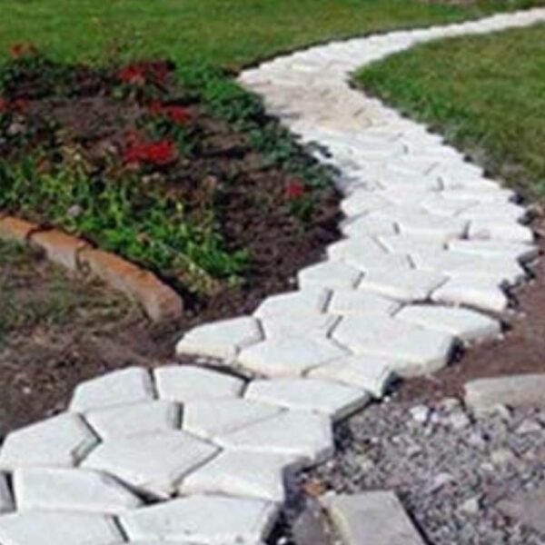 buy stone design mold for path way